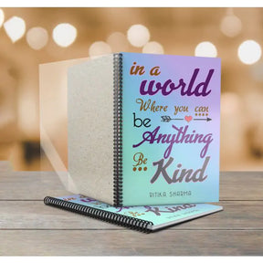 In A World Personalised Notebook