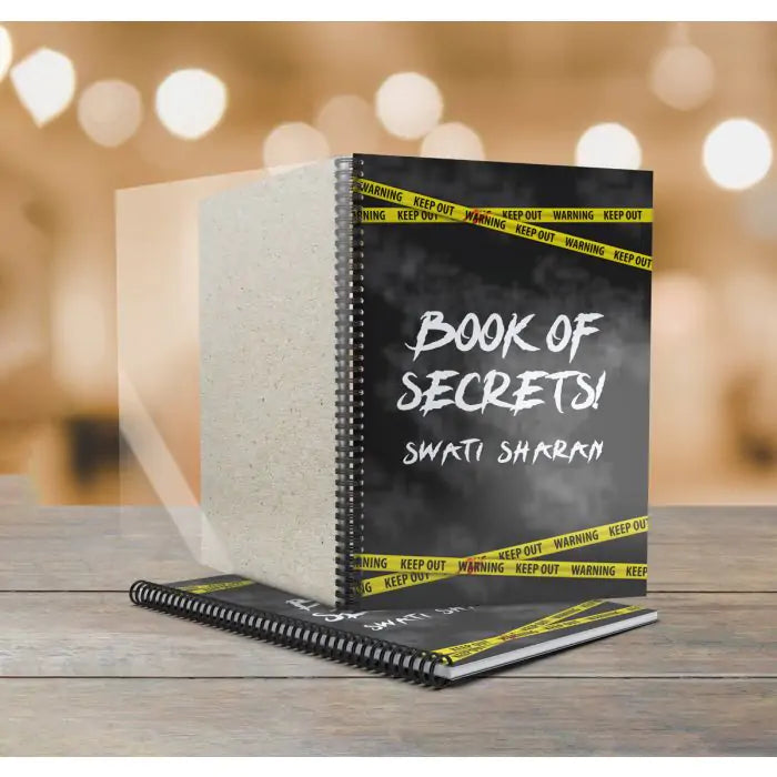 Book Of Secrets Personalised Notebook-2