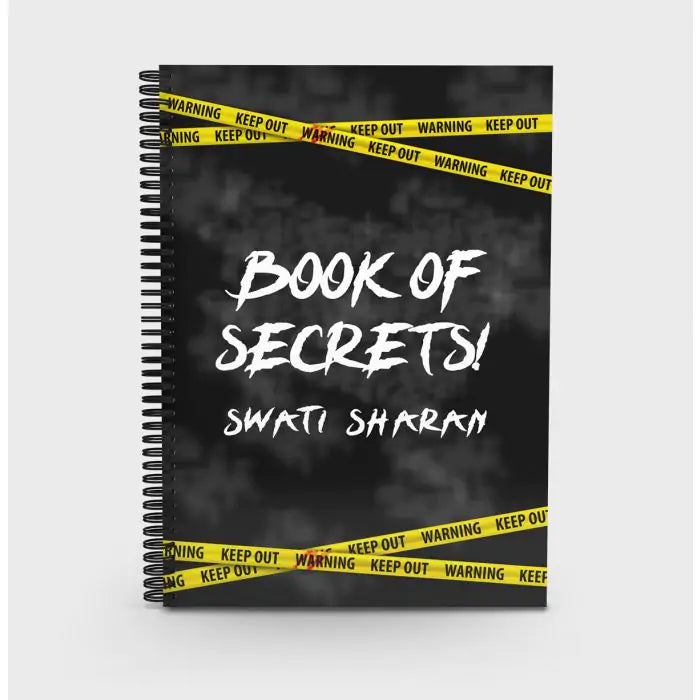 Book Of Secrets Personalised Notebook-1