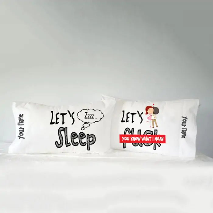 Personalised Kinky Pillow Covers - Set Of 2-1