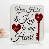Love Forever Personalised Acrylic Plaque