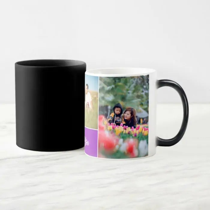 Personalised We Love Mom Magic Mug