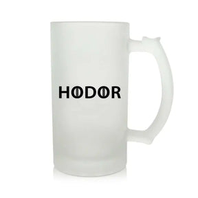 Hodor Beer Mug 600ml - Beer Lover Gift