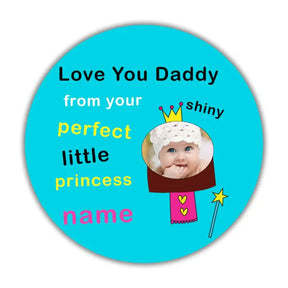 Personalised Love You Daddy Magnet