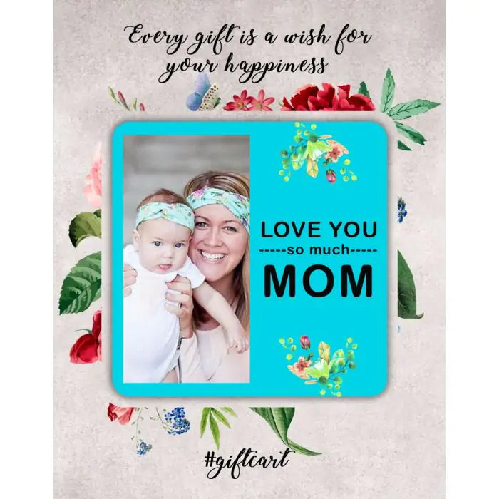 Personalised Love You Mom Magnet