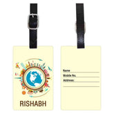 Mind On Vecation Personalised Luggage Tag