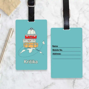 Pack Your Bags Personalised Luggage Tag