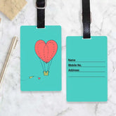 Air Travel Personalised Luggage Tag