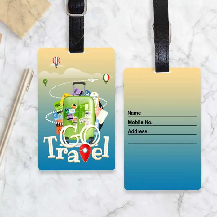 Go Travel Personalised Luggage Tag