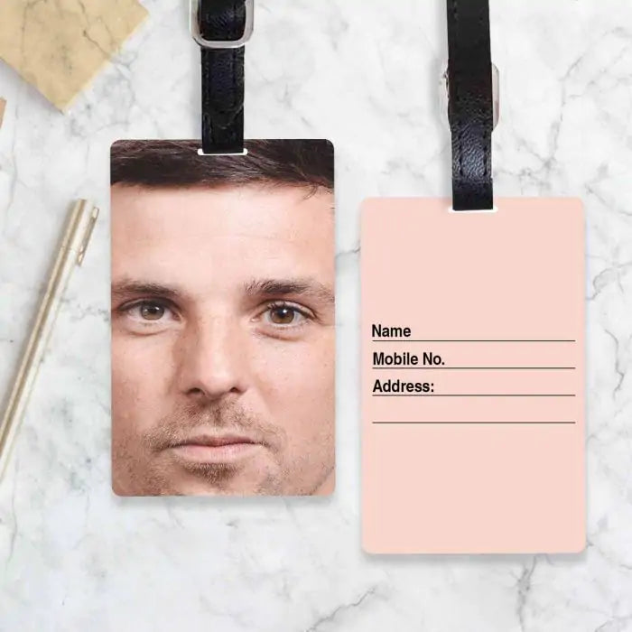 Personalised Face Luggage tag