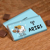 Cute Aries Personalised Choco Bar