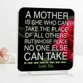 Personalised Mom's Love Acrylic Acrylic Plaque