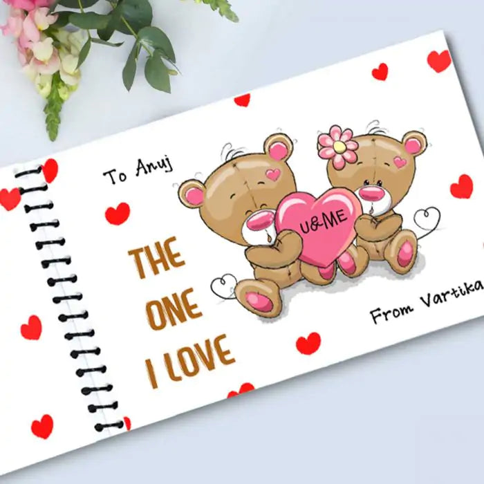 Personalised Me to You The One I Love Book