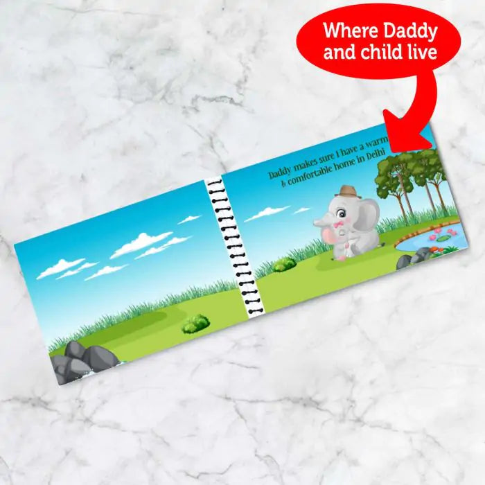 Personalised 'Why I'm Daddy's Girl' New Dad Book