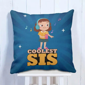 Coolest Sis Cushion