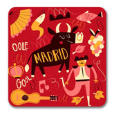 Madrid Spain Souvenir Magnet