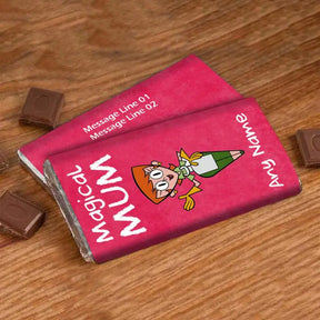 Personalised Magical Mom Choco Bar