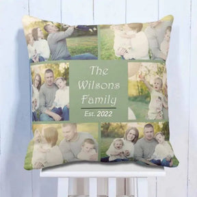 Personalised The Family Name Cushion