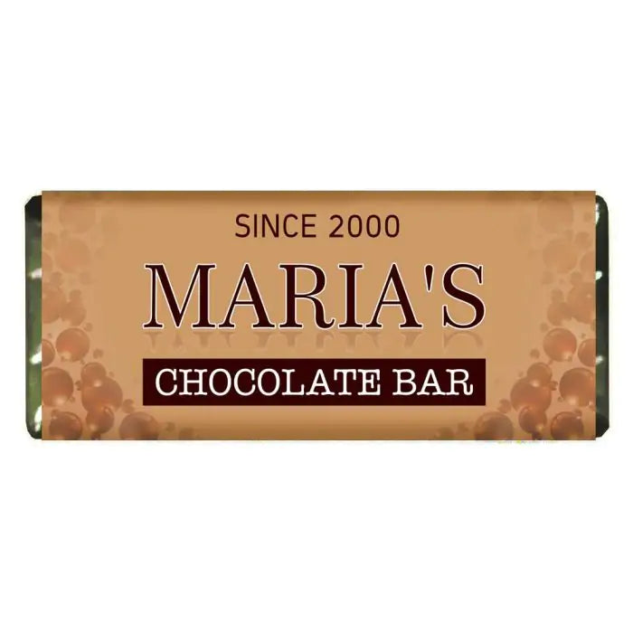 Personalised Fun Choco Bar