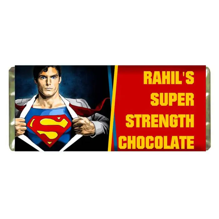 Personalised Super Strength Choco Bar