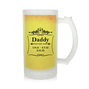 Personalised Dad's Beer Mug