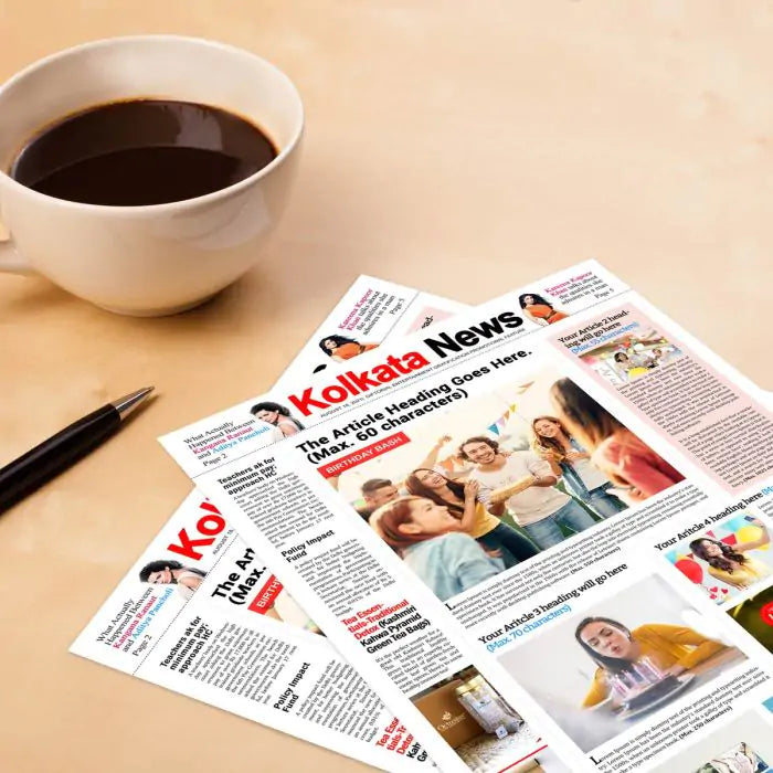 Personalised Birthday Newspaper - Digital