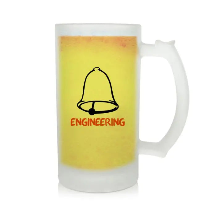 Engineering Beer Mug 600ml - Beer Lover Gift