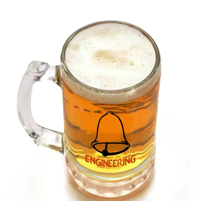Engineering Beer Mug 600ml - Beer Lover Gift
