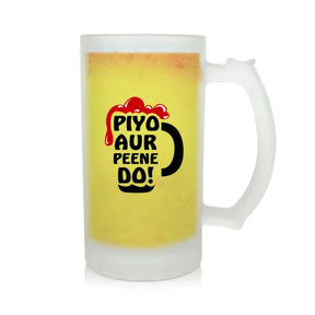 Piyo Or Peene Do Beer Mug