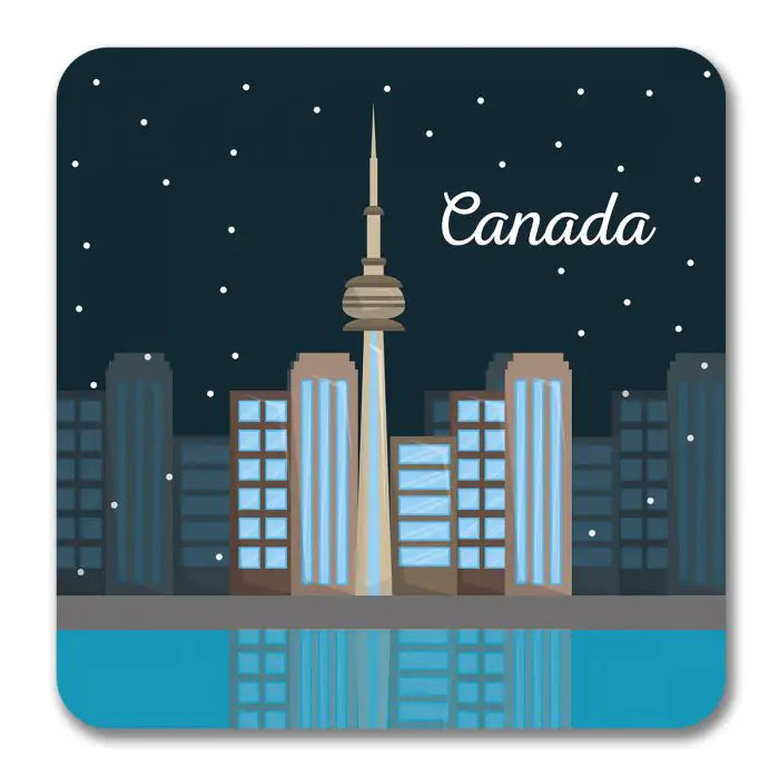 Toronto Canada Skyline Souvenir Magnet-1