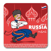 Russian Folk Dance Souvenir Magnet