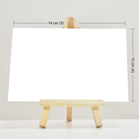 Personalised I Don't Need The Whole World Mini Easel