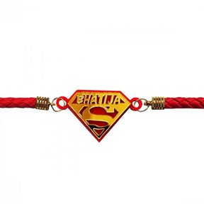 Super Heroes Designer Bracelet Rakhi for Nephew with Roli Chawal-3