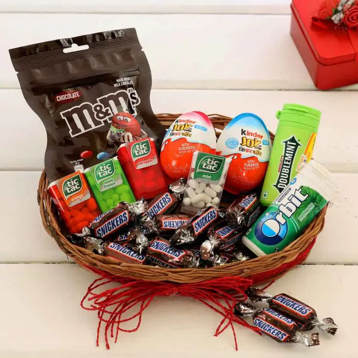 Basket Of Sweet Treats For Kids-1