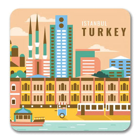 Istanbul Skyline Souvenir Magnet-1