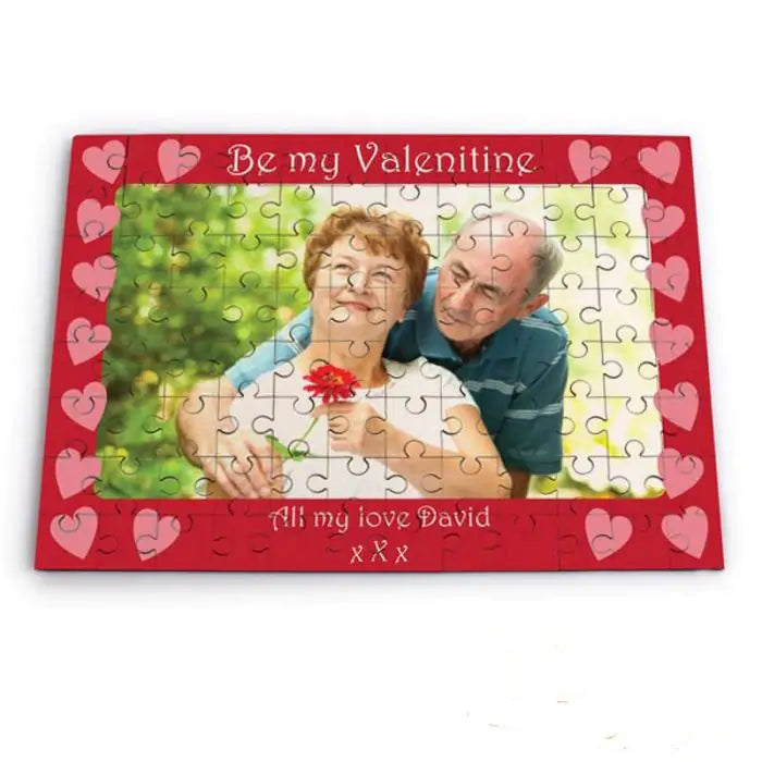 Personalised Valentine Jigsaw Keepsake