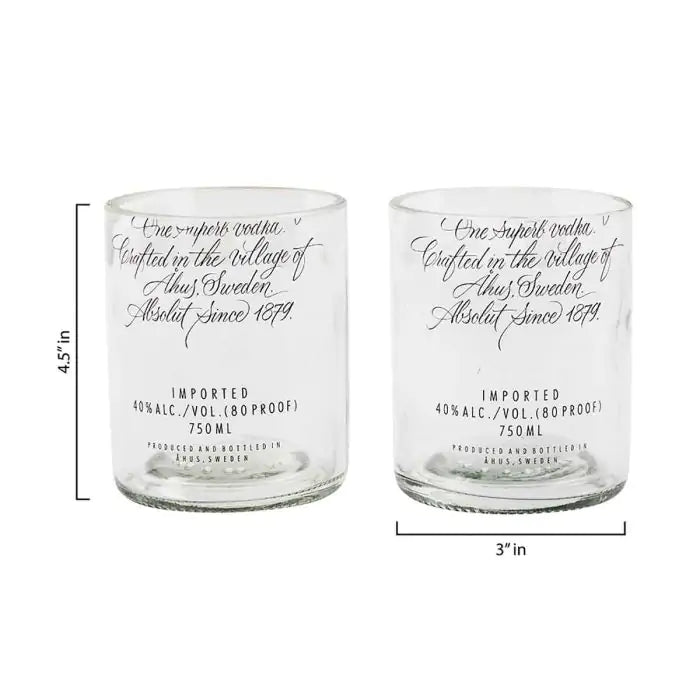 Absolut Glasses (Set of Two)