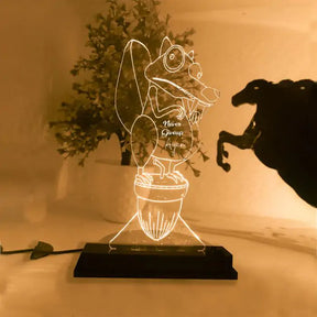Personalised Iceage Led 3D illusion LED lamp
