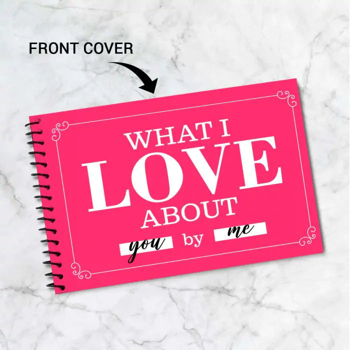 Personalised What I love about You by Me-1
