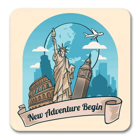 New York Adventure Souvenir Magnet
