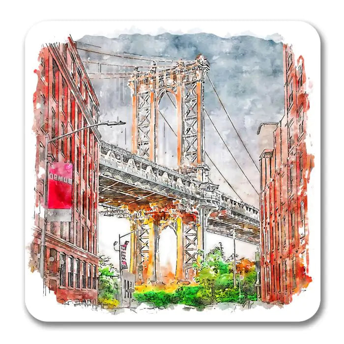 Brooklyn Bridge New York Souvenir Magnet