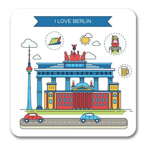 I Love Berlin Souvenir Magnet