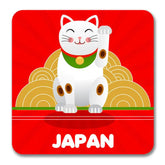 Fox Mask Japan Souvenir Magnet-1