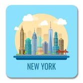 New York USA Souvenir Magnet