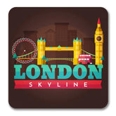London Skyline Souvenir Magnet