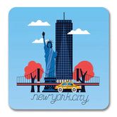 New York Sights Souvenir Magnet-1