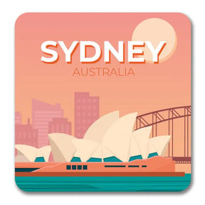 Sydney Skyline Souvenir Magnet