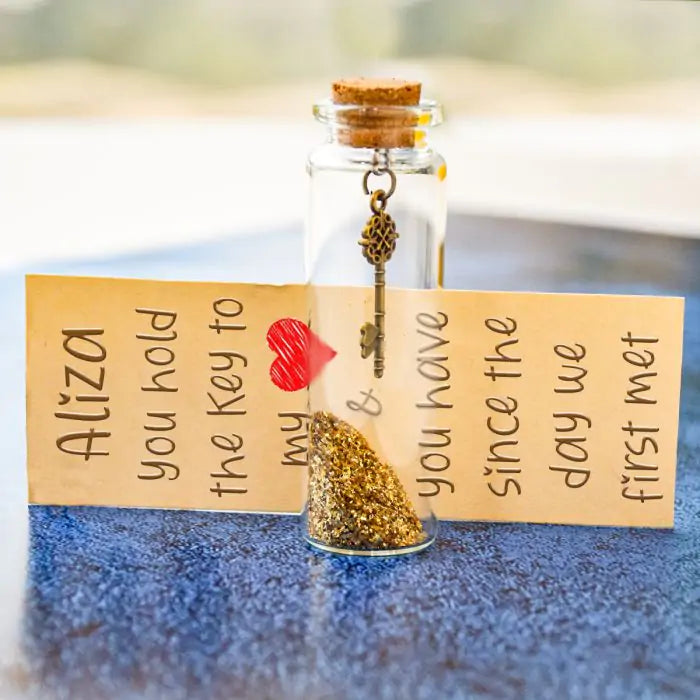 Key In A Message Bottle