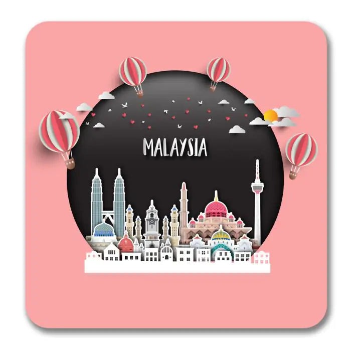 Malaysia Travel Souvenir Magnet