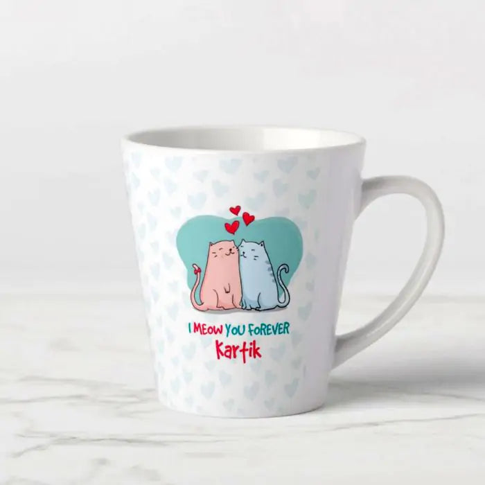 Love you Forever Conical Mug-1